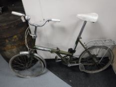 A lady's Raleigh folding bike