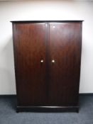 A Stag Minstrel double door wardrobe