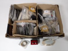 A box containing a quantity of fashion jewellery