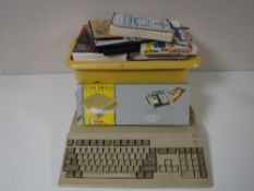 An Amiga computer,