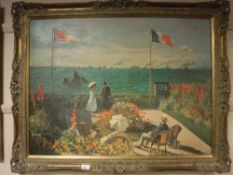 An artagraph edition : Figures by a coastline, 89cm x 67cm,