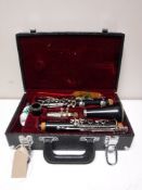 A five piece clarinet in case