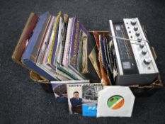 A box containing realistic solid state communication receiver model DX-160,