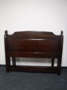 A pair of Stag Minstrel four foot six headboards