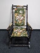 An American style rocking chair