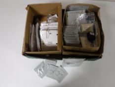 A box containing a quantity of fashion jewellery