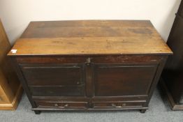 A nineteenth century mule chest,