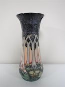 A modern Moorcroft Cluny pattern vase, height 20.