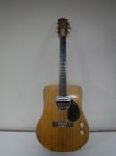 A Big Timer semi acoustic guitar CONDITION REPORT: Lacks high E string.