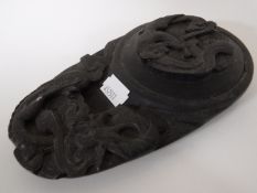 A Chinese ink stand.