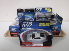 Nine boxed Corgi James Bond 007 vehicles
