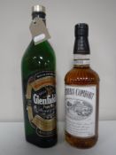 A 1L bottle of Glenfiddich Pure Malt Scotch Whiskey,