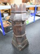 A Victorian chimney pot