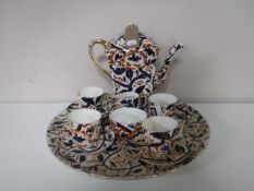 An eleven piece Imari tea service on china tray (12)