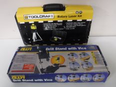 A Toolcraft Rotary Laser Kit,