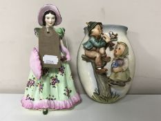 A Radnor china figure, Anne,
