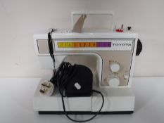 A Toyota electric sewing machine