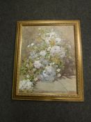 An artagraph edition - still life with flowers in a vase