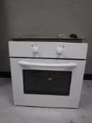 A whirlpool integrated oven with ceramic hob