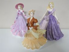 Three Coalport figures - Heather 2011,