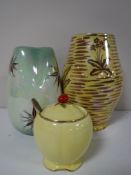 A Royal Winton 'Naples' pattern vase,