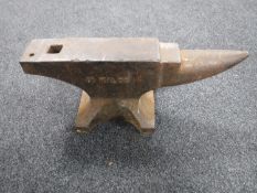 A 51kg anvil