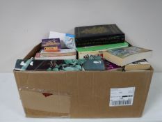 Two boxes of books, gardening books, Pictorial Knowledge the World of the Children,