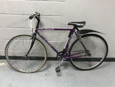 A Dawes on off road bike