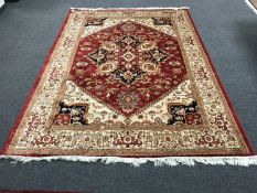 A Heriz carpet, 2.8m x 2.