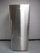 A stainless steel fridge freezer by Fisher & Paykel