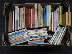 A box of books - children's annuals,