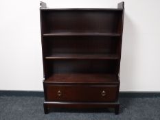 A Stag waterfall bookcase