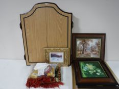 A small collection of pictures and prints,