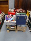 A pallet of LP records to include box sets by Frank Sinatra,