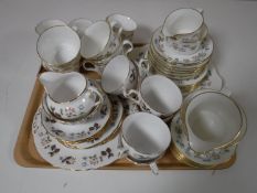 A tray of Colclough tea china,