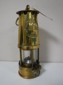 An Eccles Protector miner's lamp