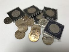 A collection of twenty crowns