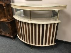 A melamine topped mid 20th century bar