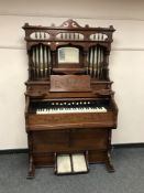 An American pedal organ by Esty Organ Company