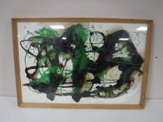 A mid twentieth century abstract watercolour,