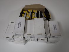 A large quantity of door locks and hinges