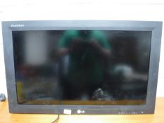An LG Flatron monitor