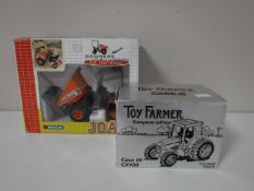 A Toy Farmer European edition die cast tractor,