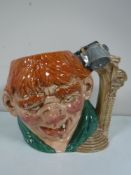 A large Royal Doulton character jug,