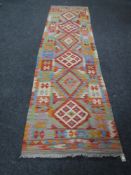A Choli Kilim runner,