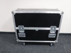 A large reinforced flight case