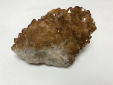 A rock crystal specimen CONDITION REPORT: This measures 12cm by 8cm by 6cm.