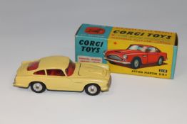 A Corgi Toys die cast vehicle - Aston Martin D.B.4, 218, boxed.