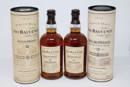The Balvenie - Single Malt, Double Wood (matured in two casks), aged 12 years, each 1l,