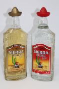 Sierra Tequila - Silver and Gold, each 1l.